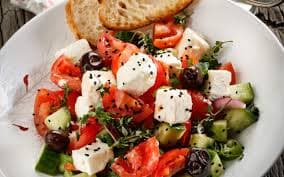 Salad with Cheese