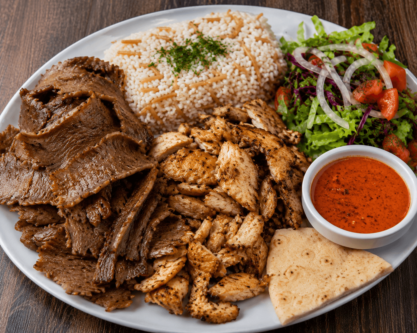 Mixed Doner Pilaf